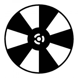 102 mm 5-Schlitz Optische Frequenzscheibe