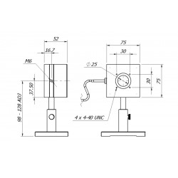 Thermische Sensoren für Low-Power-Laser 50 mJ - 45 J Thermische Sensoren für Low-Power-Laser 50 mJ - 45 J