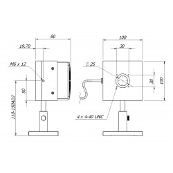 Thermische Sensoren für Medium-Power-Laser 200 mJ - 200 J Thermische Sensoren für Medium-Power-Laser 200 mJ - 200 J