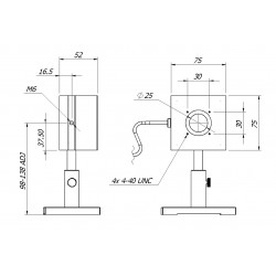 Thermische Sensoren für gepulste Laser 50 mJ - 10 J Thermische Sensoren für gepulste Laser 50 mJ - 10 J