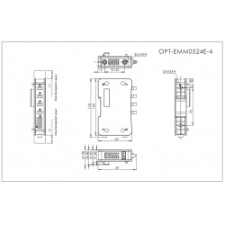 OPT-DPM0524E-4 Digitaler Mini Controller OPT-DPM0524E-4 Digitaler Mini Controller